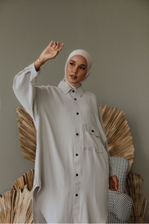 Alaiya Boyfriend Set - Grey